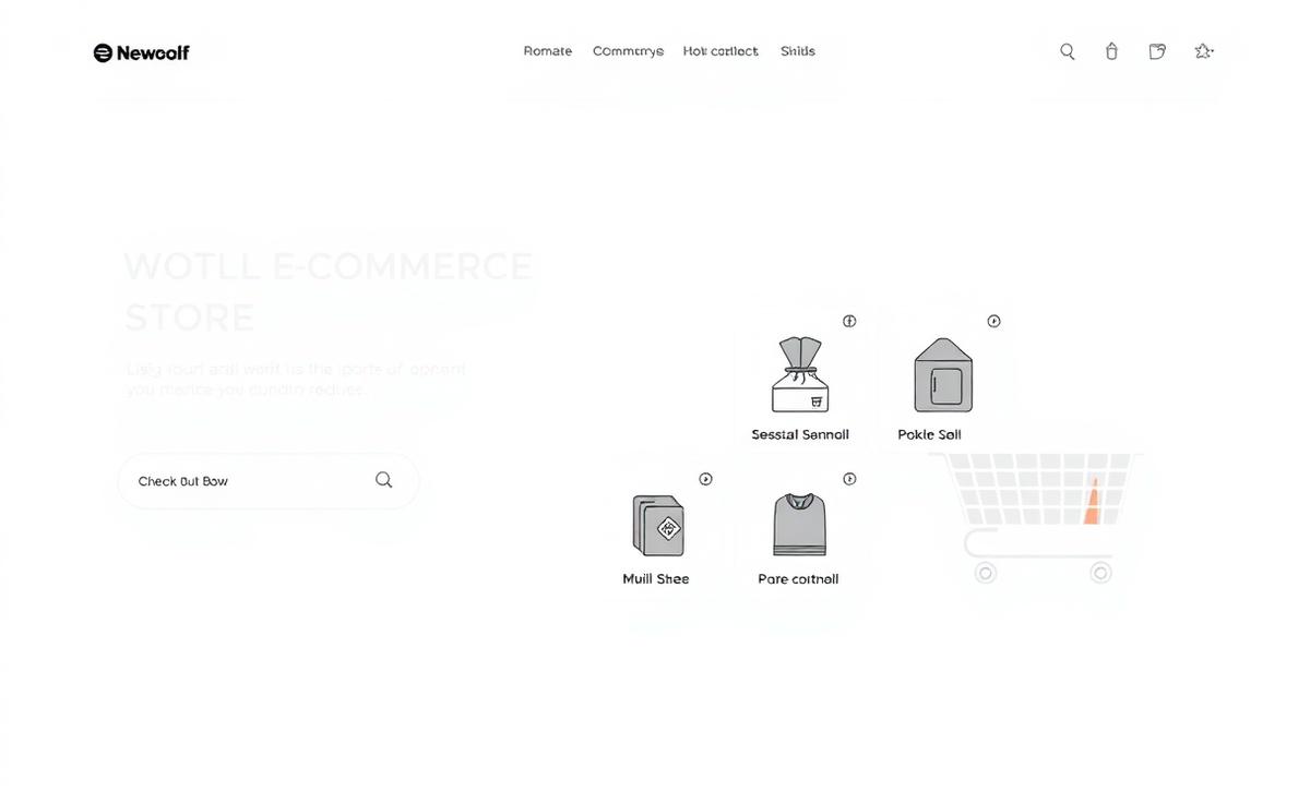 Cuzy Loops Ecommerce Web interface screenshot